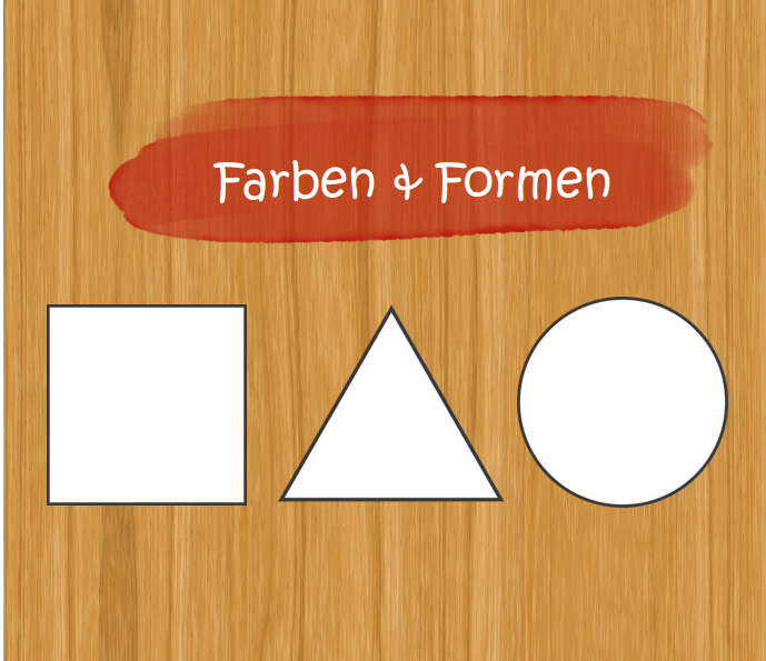 Formen in der 1. Klasse